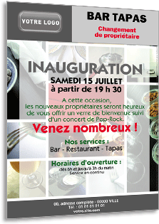 Org/files/images/black And White Paw Print Border Thumbnail - Flyer Ouverture D Un Restaurant (350x350), Png Download