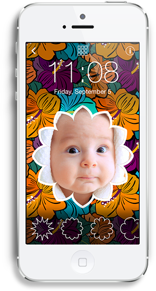 Lock Screen (307x571), Png Download