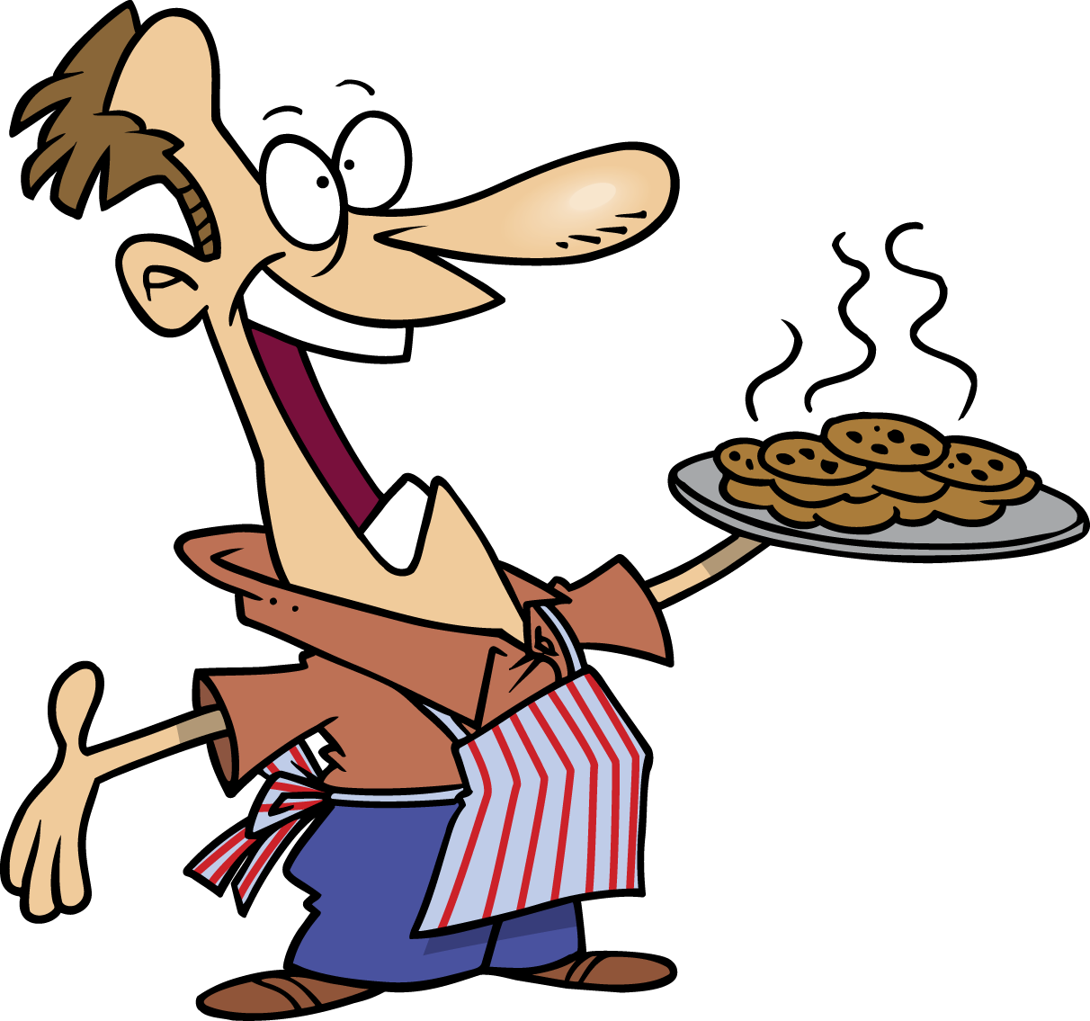 Free Printable Bake Sale Flyers Clipart - Chocolate Chip Cookies Clip Art (1212x1135), Png Download