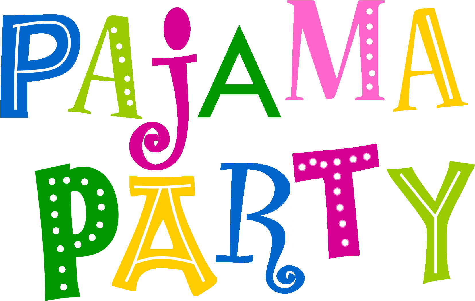 Transparent Pajama Party Clipart (1715x1153), Png Download