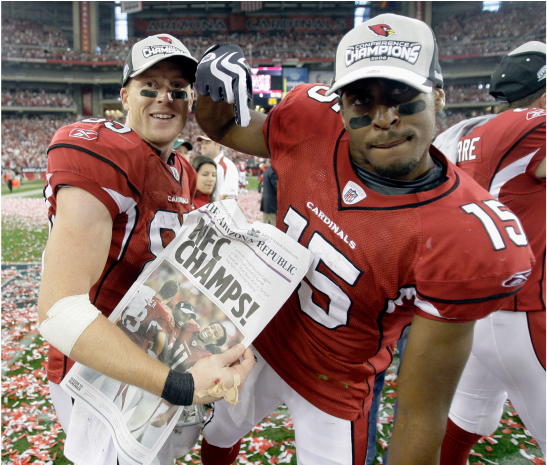 Fitz Fantastic Four Nfc Champs - Player (824x464), Png Download