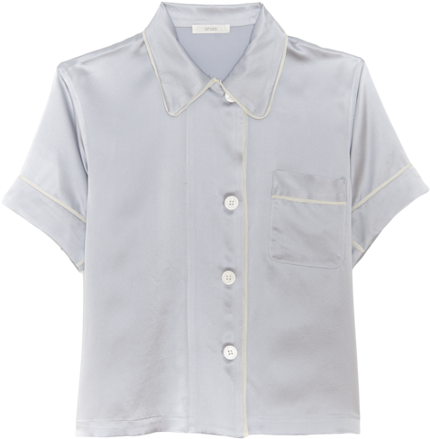 Shelby Pajama Top Platinum - T-shirt (600x600), Png Download