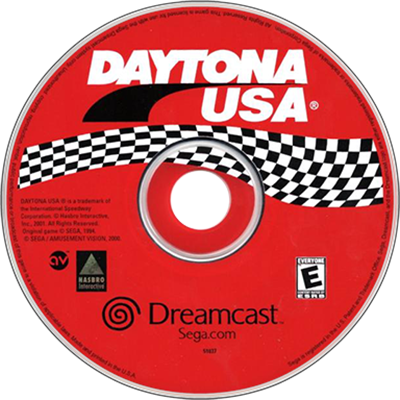 Daytona Usa Dreamcast Cd (400x400), Png Download