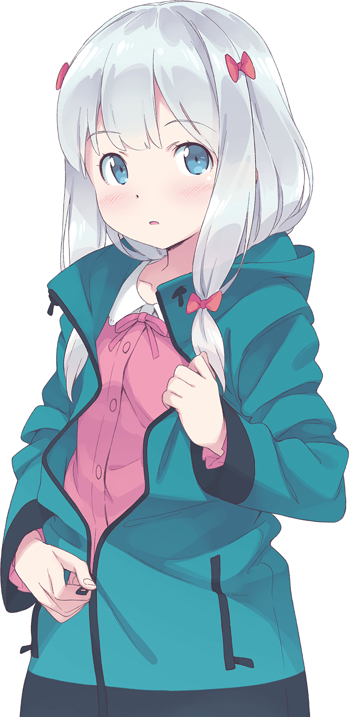Download Png - Eromanga Sensei Sagiri Izumi Cosplay Costume Jacket (1222x2507), Png Download
