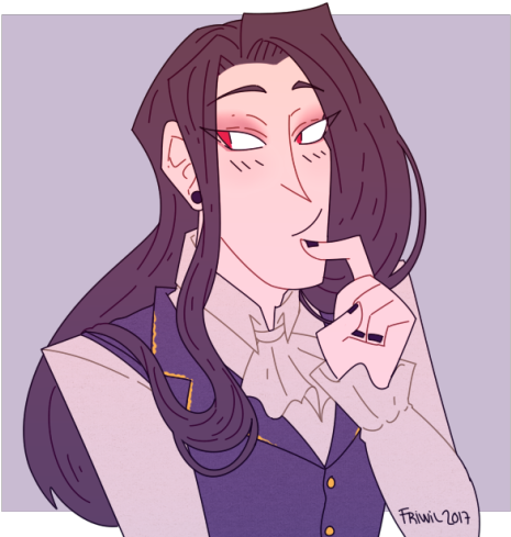 My Art Damien Damien Bloodmarch Dream Daddy Fanart - Damien Bloodmarch Art (500x502), Png Download