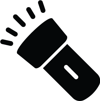 Flashlight, Light, Torch Icon - Flashlight (800x800), Png Download