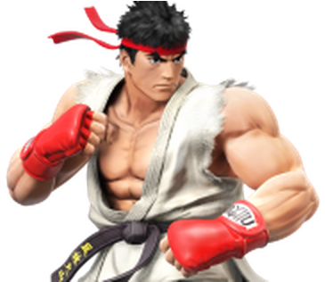 Wii U' Leak Confirms Ryu And Roy Joining Roster - Super Smash Bros. For Nintendo 3ds - Ryu (600x315), Png Download