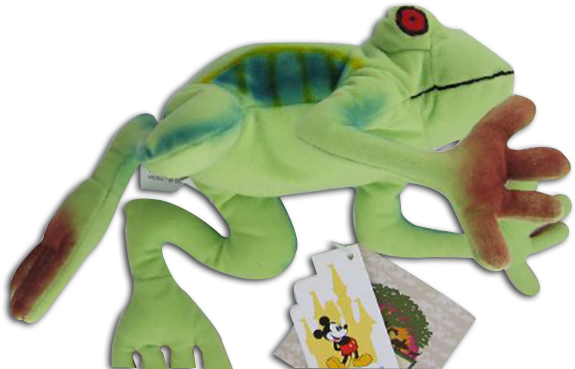 Disney Animal Kingdom Frog Red Eye Tree Frog Plush - Disney's Animal Kingdom (650x398), Png Download