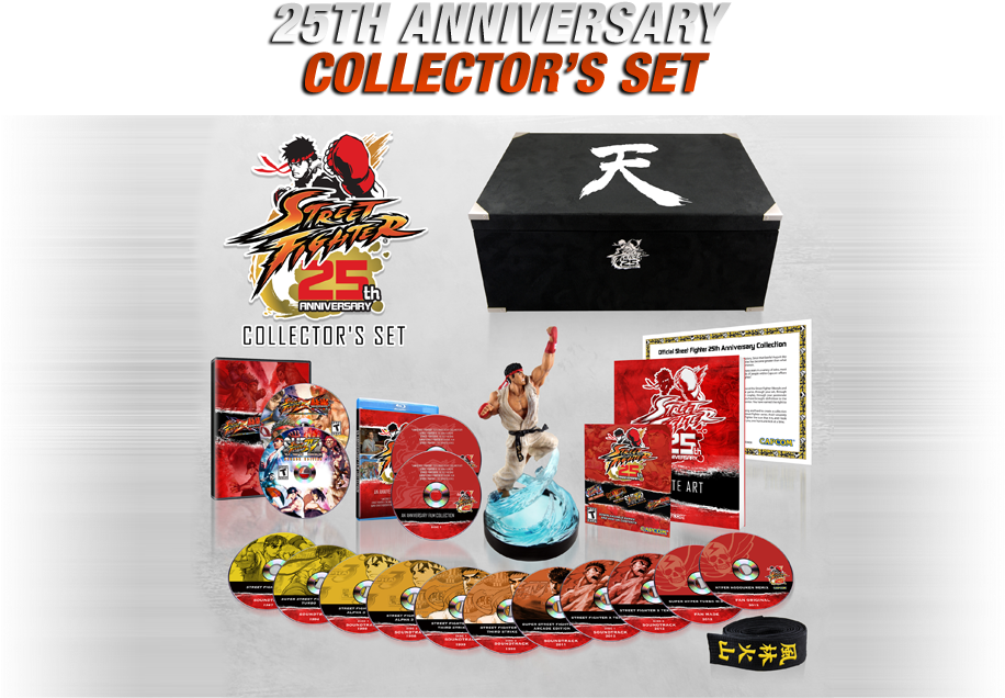 Collector's Set Includes* - Street Fighter Zero Psp (915x650), Png Download