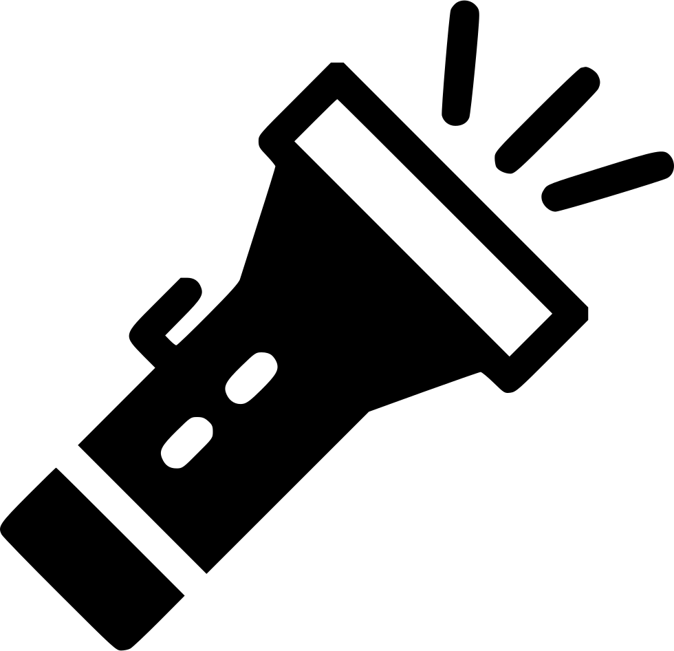 Flashlight Free Icon - Portable Network Graphics (980x946), Png Download