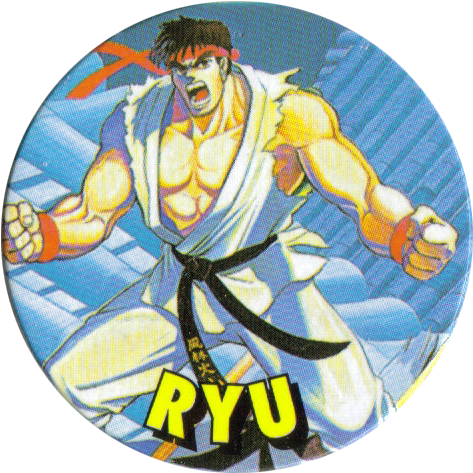 Kuroczik Floppy > Street Fighter Ii 04-ryu - Ryu Hoshi (500x500), Png Download