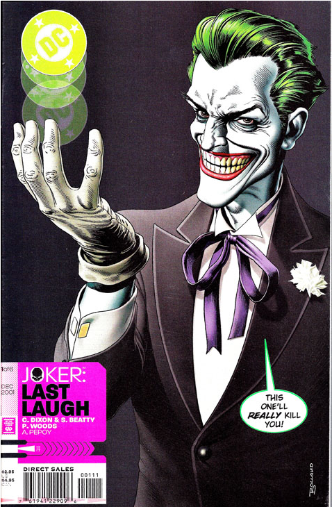 Joker Last Laugh Issue 1 Comic - Joker's Last Laugh (729x729), Png Download