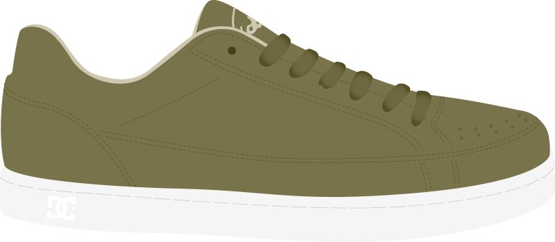 Dc Shoes, Founded By Damon Way And Ken Block In 1993, - Skate Shoe (800x349), Png Download