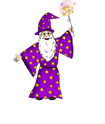 Wizard Purple Png - Speech Wizard (361x427), Png Download