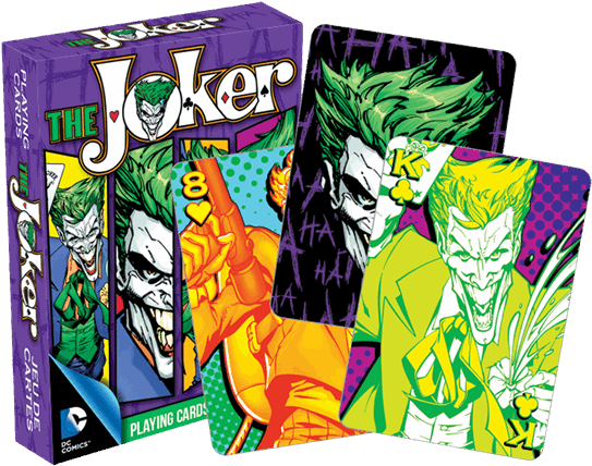 Aquarius Dc Comics Joker Playing Cards (600x600), Png Download