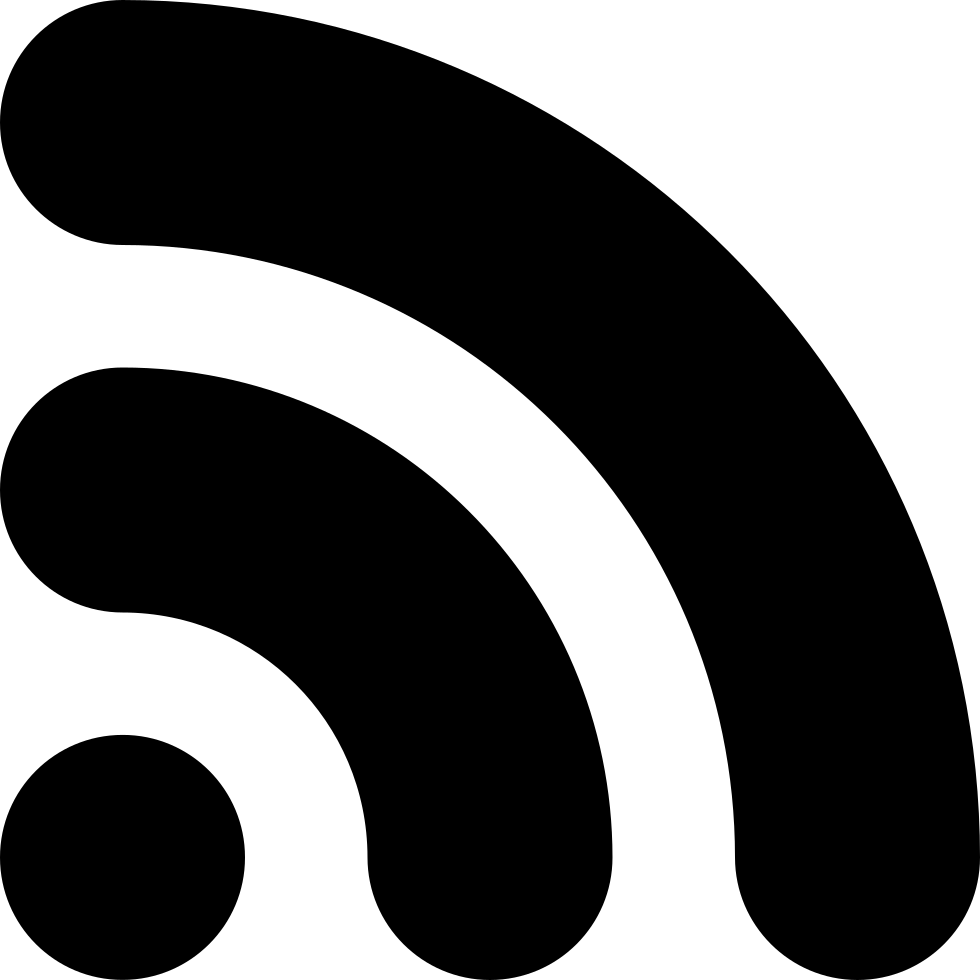 Rss Logo - - Logo Rss (980x980), Png Download