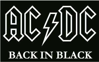 Download Ac Dc Black Logo Vector - Ac Dc Back In Black Morganj Bootleg ...