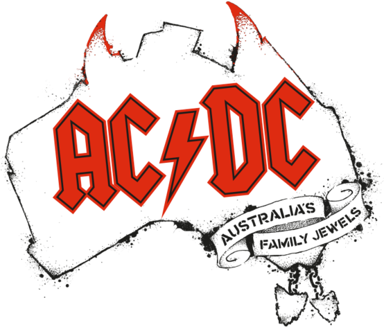 Acdc Logo Afj - Ac Dc (1000x563), Png Download