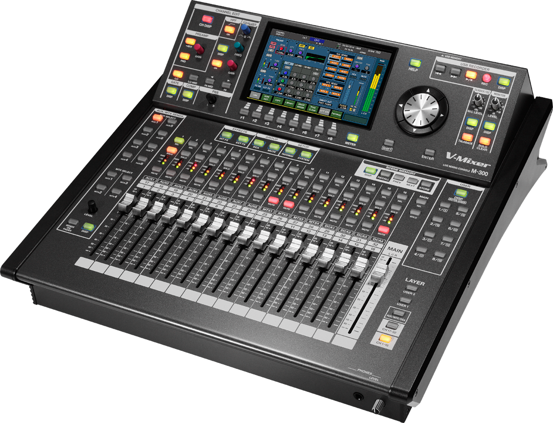 Picture Of M-300 - Roland V Mixer (1104x844), Png Download
