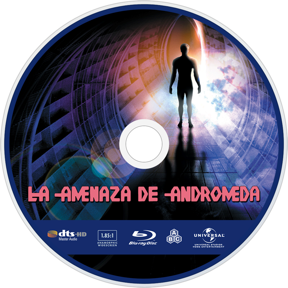 The Andromeda Strain Bluray Disc Image - Andromeda Strain Movie Poster (1000x1000), Png Download