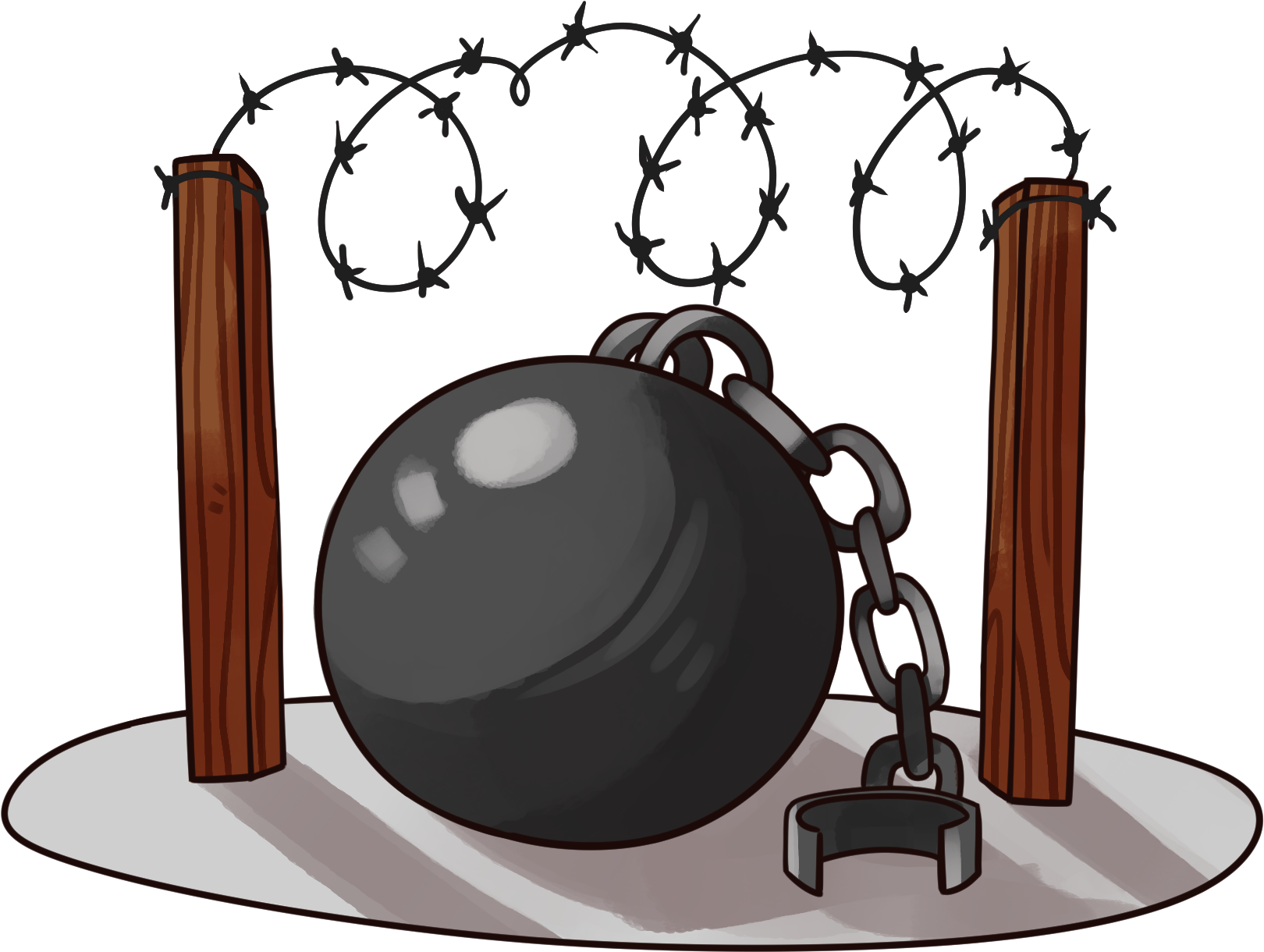 Prison Architect By Introversion Software - Arcadianmc Prison Logo (1900x1650), Png Download