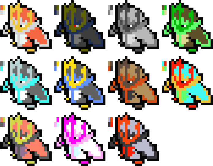 Empoleon Sprites - Pixel Art (744x560), Png Download