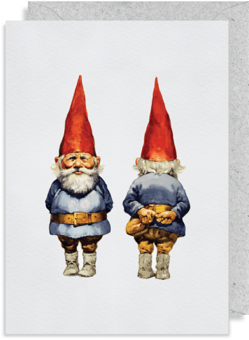 5002 Rien Poortvliet Greeting Card - Rien Poortvliet Gnomes (600x600), Png Download