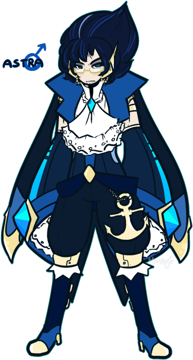 “empoleon Gijinka I Dunno, Astra's A Pretty Good Name - Illustration (451x750), Png Download