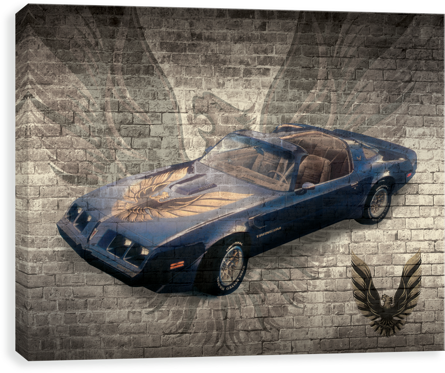 1981 Pontiac Firebird Trans Am Convertible - 1981 Canvases By Scoreart - 1981 Pontiac Firebird Trans (500x500), Png Download