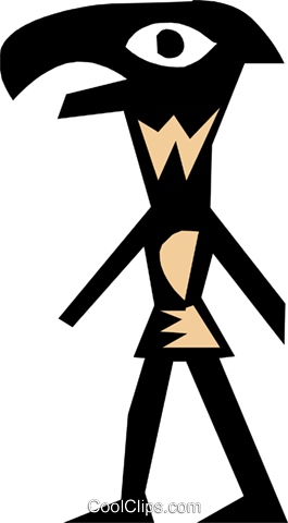Egyptian Hieroglyphic Symbols Royalty Free Vector Clip - Egyptian Symbols Clipart Transparent (265x480), Png Download