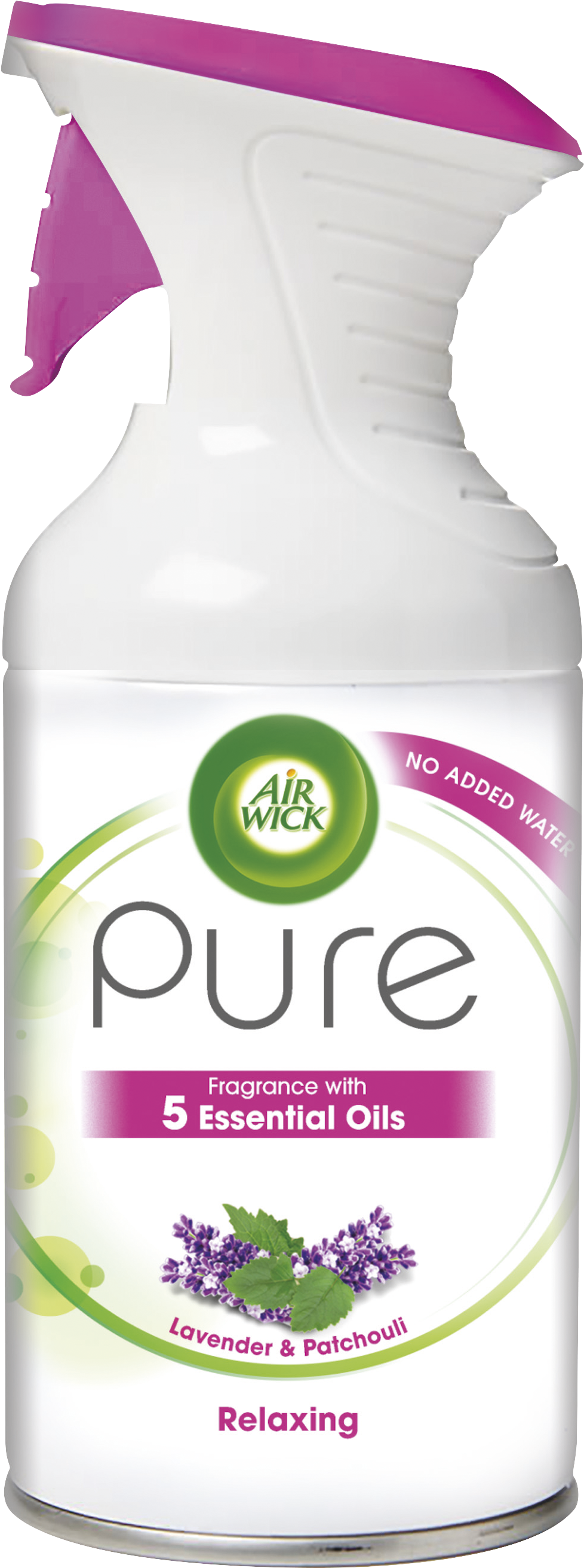 Air Wick Pure Essential Oils Relaxing Instant Spray - Air Wick Pure Essential Oils (1431x2967), Png Download