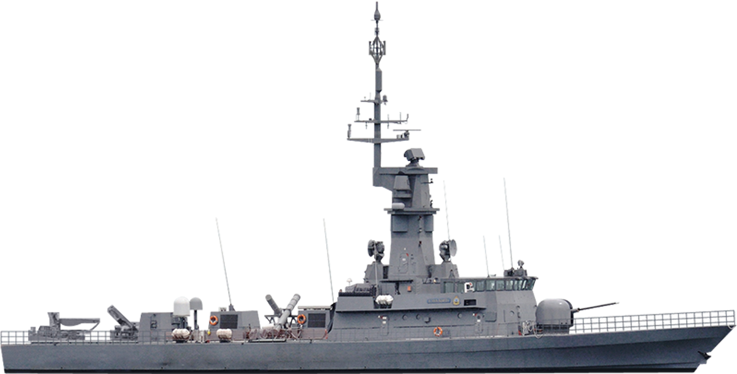 Victory Class Missile Corvette (2054x766), Png Download