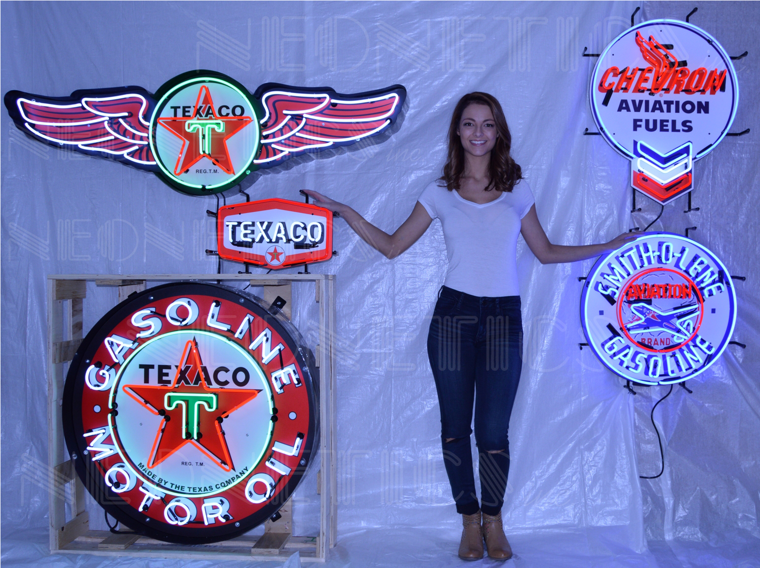 Texaco - Aviation (1500x1500), Png Download