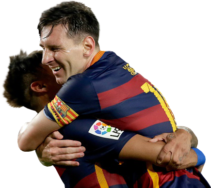 Leo Messi & Neymar Jr - Player (594x396), Png Download