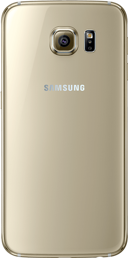 Back View Of Galaxy S6 - Samsung S6 Back View (833x870), Png Download