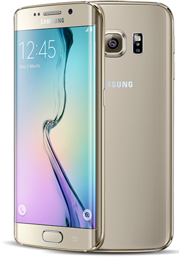 Samsung Galaxy S6 Edge - Samsung Galaxy S6 Edge G925f Gold (400x600), Png Download