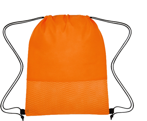 Wave Design Drawstring Bag Silkscreen 3374 - Bag (800x500), Png Download