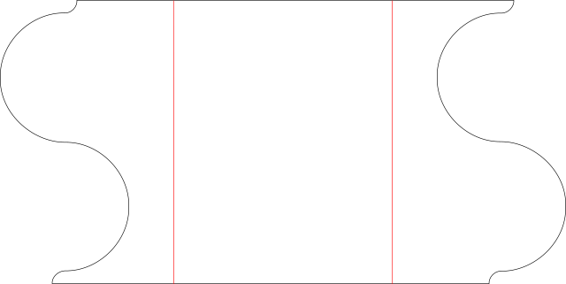 Wave Card Svg Preview - Circle (640x321), Png Download