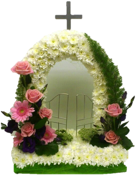 Floral Design (498x664), Png Download