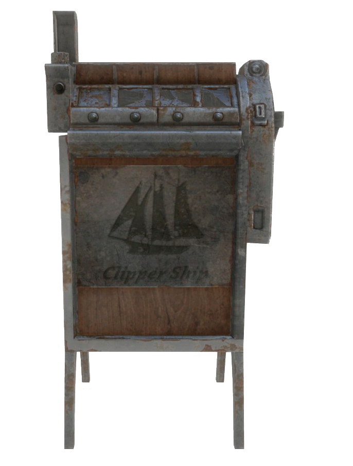 Fo4 Cigarette Machine - Wiki (736x906), Png Download