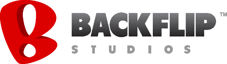 Backflip - Backflip Studios Logo (725x207), Png Download