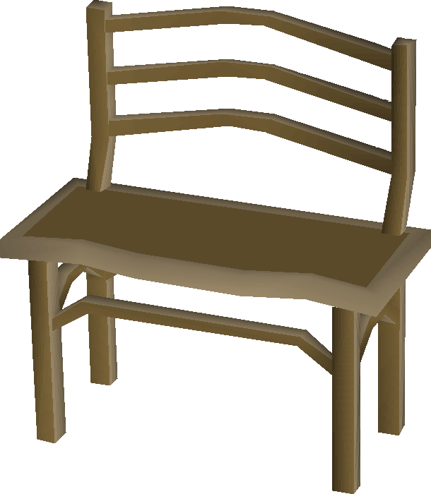 Teak Bench Built - Bench (610x700), Png Download