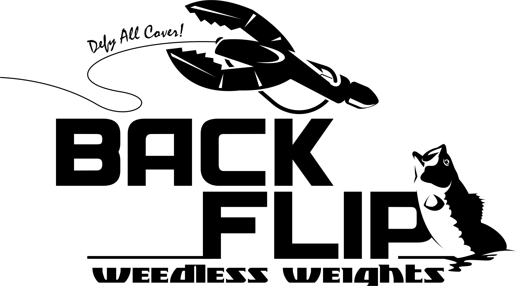 Backflip Weedless Weights - Logo (1658x918), Png Download