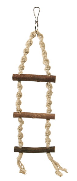 Trixie Natwood Rope Ladder 3 Rungs - Trixie Natural Living Rope Ladder 3 Rungs 40 Cm (620x620), Png Download