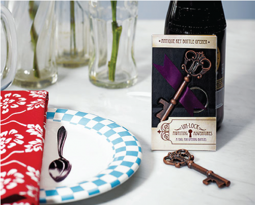 Confetti Antique Key Bottle Opener Wedding Favour (500x500), Png Download