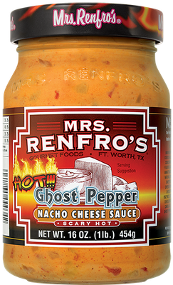 Renfro's Ghost Pepper Nacho Cheese Sauce - Mrs. Renfros - Cheese - Ghost Pepper Nacho Cheese - (400x400), Png Download