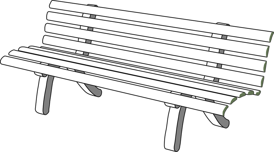 Bench (960x533), Png Download