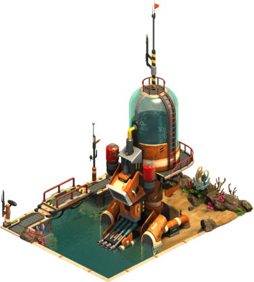 Water Dome - Forge Of Empires Lego (367x408), Png Download