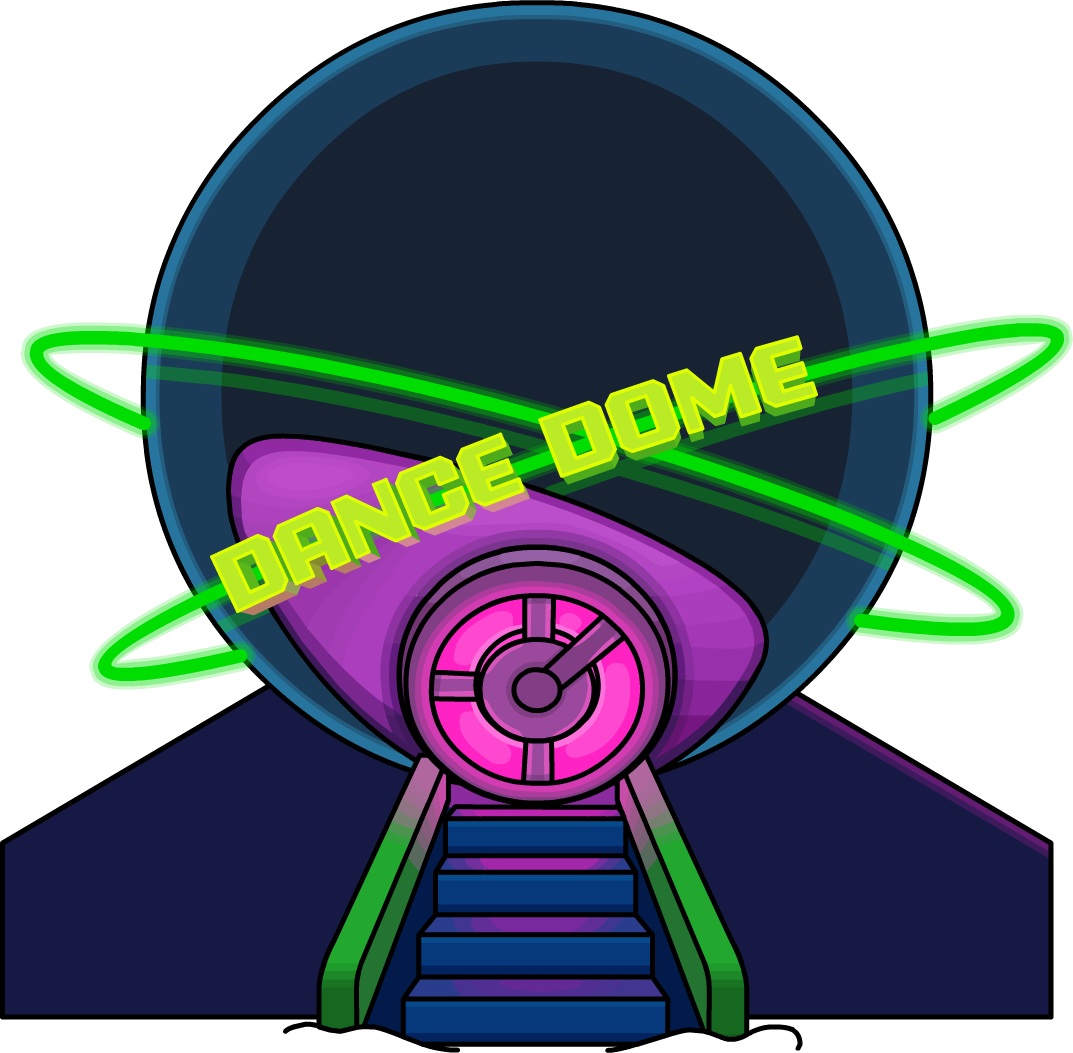Future Party Dance Dome Exterior - Dance (1073x1053), Png Download