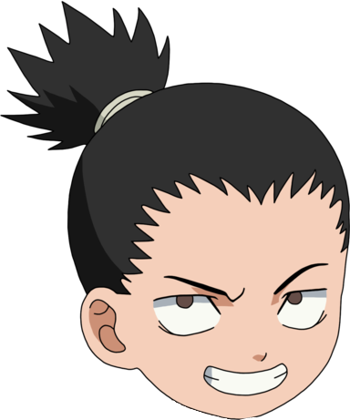 Png Stikers Shikamaru Shikamarunara Naruto Narutoshipp - Kepala Naruto Untuk Picsart (384x461), Png Download